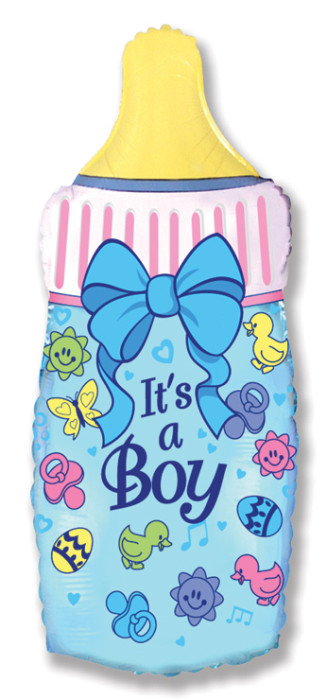 Шар Фигура, Бутылочка Мальчика / Bottle Boy (в упаковке)