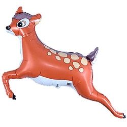 Шар Мини-фигура Газель, Коричневая / Gazelle (в упаковке)