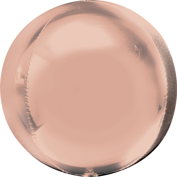 Шар Сфера 3D Металлик, Розовое Золото / Rose Gold